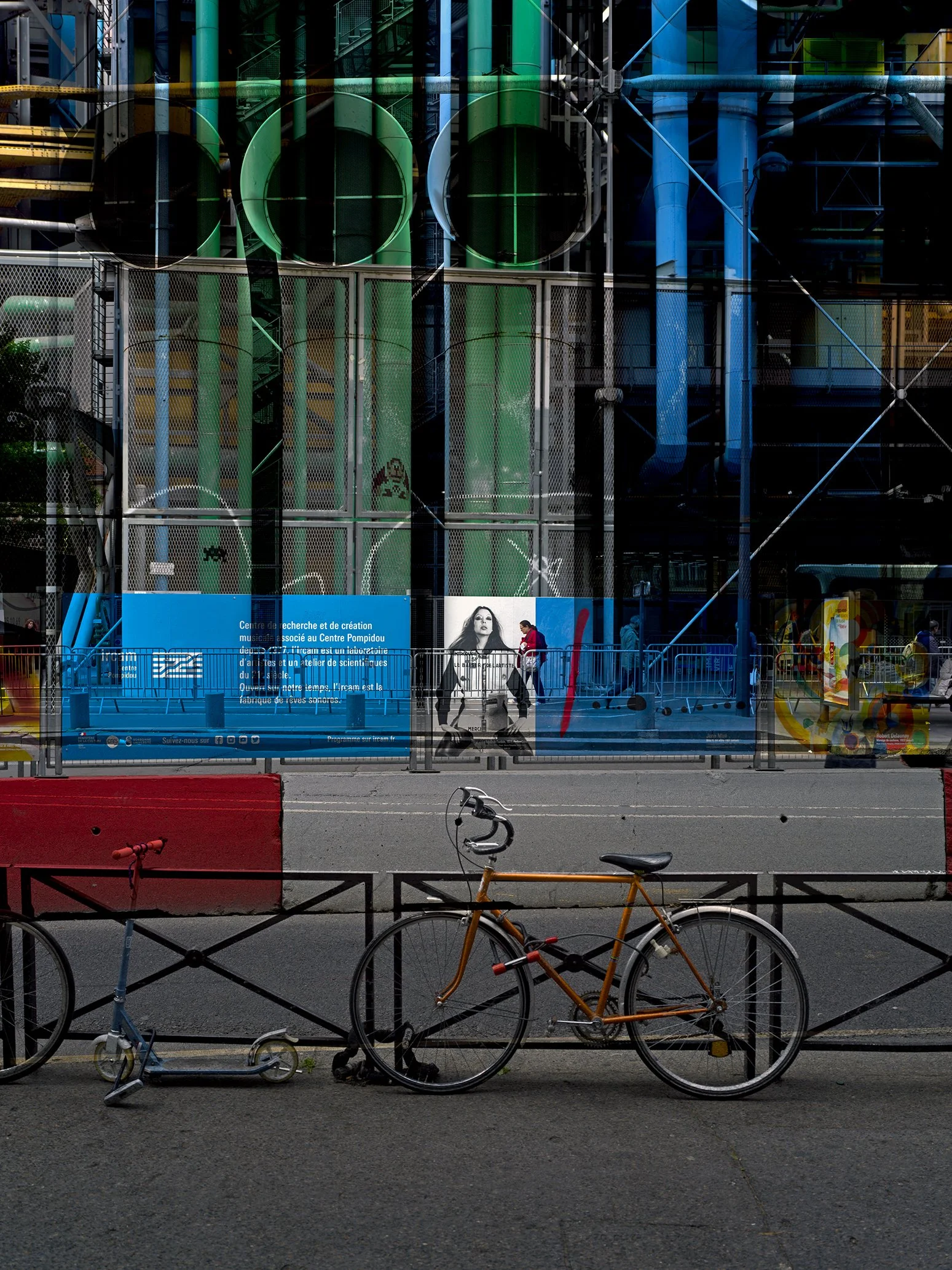 Across from the Pompidou, Paris, 2022