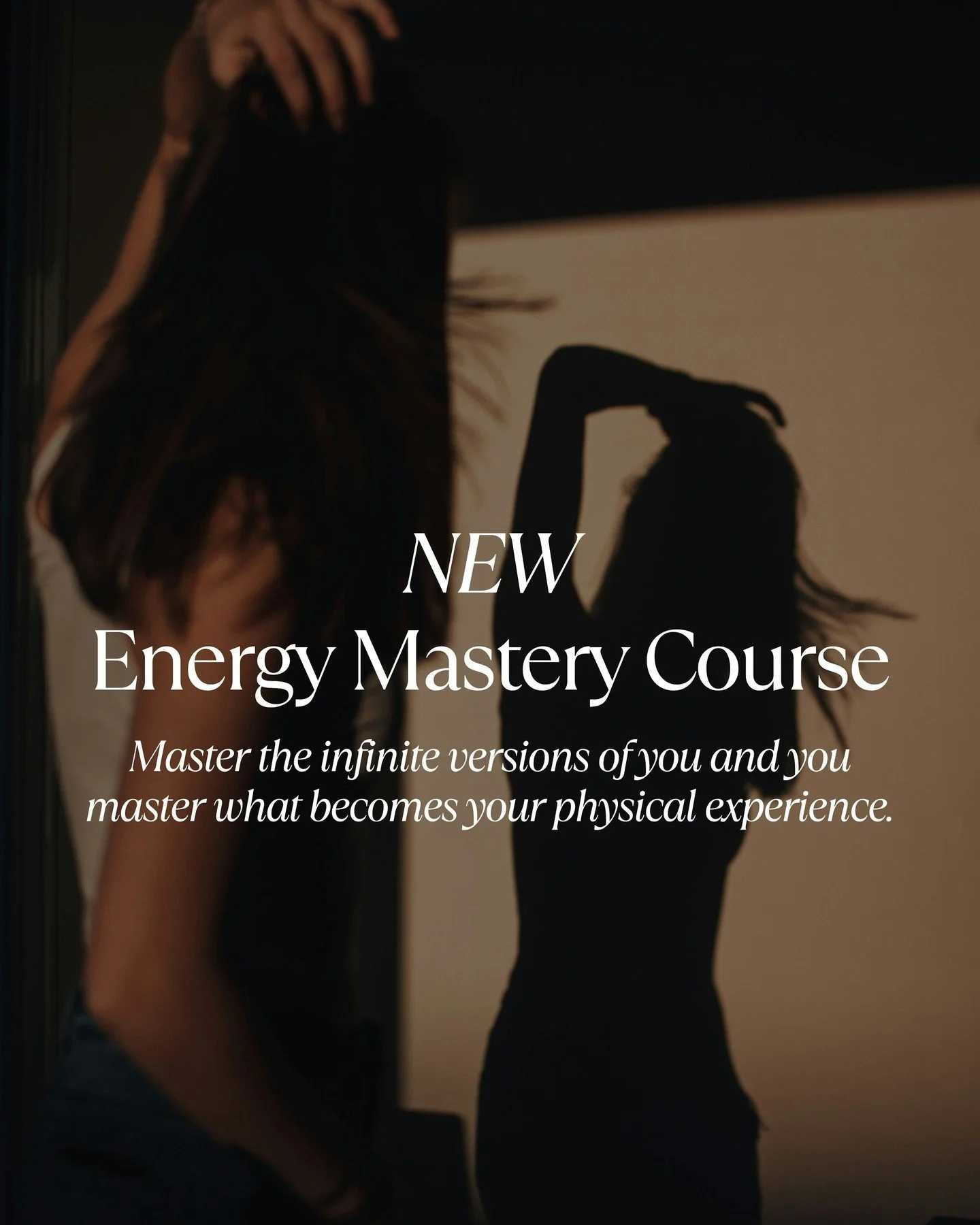 Welcome to my brand new Hub, launching with my first-ever Energy Mastery Course 💫

If you've experienced one of my 1:1 sessions, this is the perfect next step to continue your evolution and self- discovery. And if you haven't worked with me yet, thi