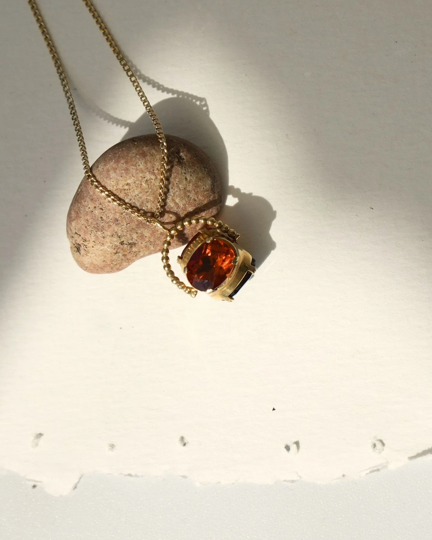 Madeira citrine is known for its vibrant orange and yellow hues, symbolising vitality and abundance. 

This gemstone helps to enhance creativity, boost self-confidence, and manifest prosperity. 

Its fire energy aligns perfectly with this year's pote
