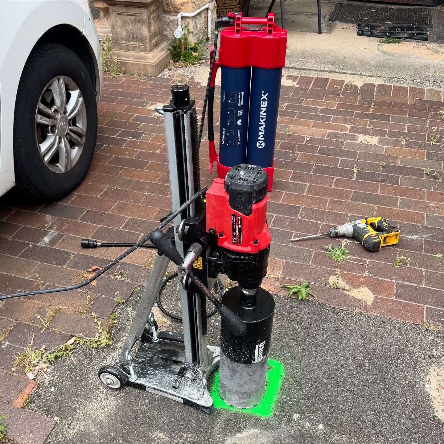 Core Drilling in Rose Bay for a Valued Geotechnical Client.

Utility Locating &bull; Saw Cutting &amp; Core Drilling &bull; Line Marking &bull; Traffic Control &amp; TMPs &bull; Landscaping &amp; Concreting

5 Solutions. 1 Avenue.

#SydneyServiceSolu
