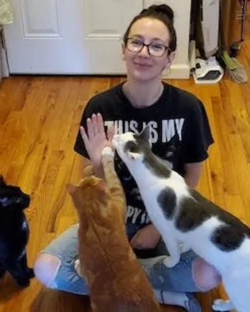 Friendly Tails on Trails caregiver