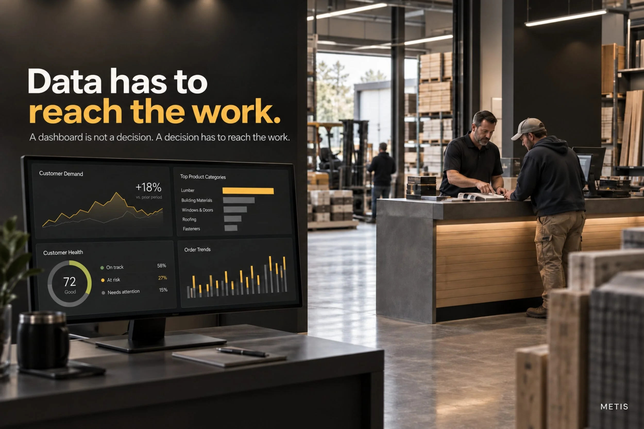 Data Has to Reach the Work