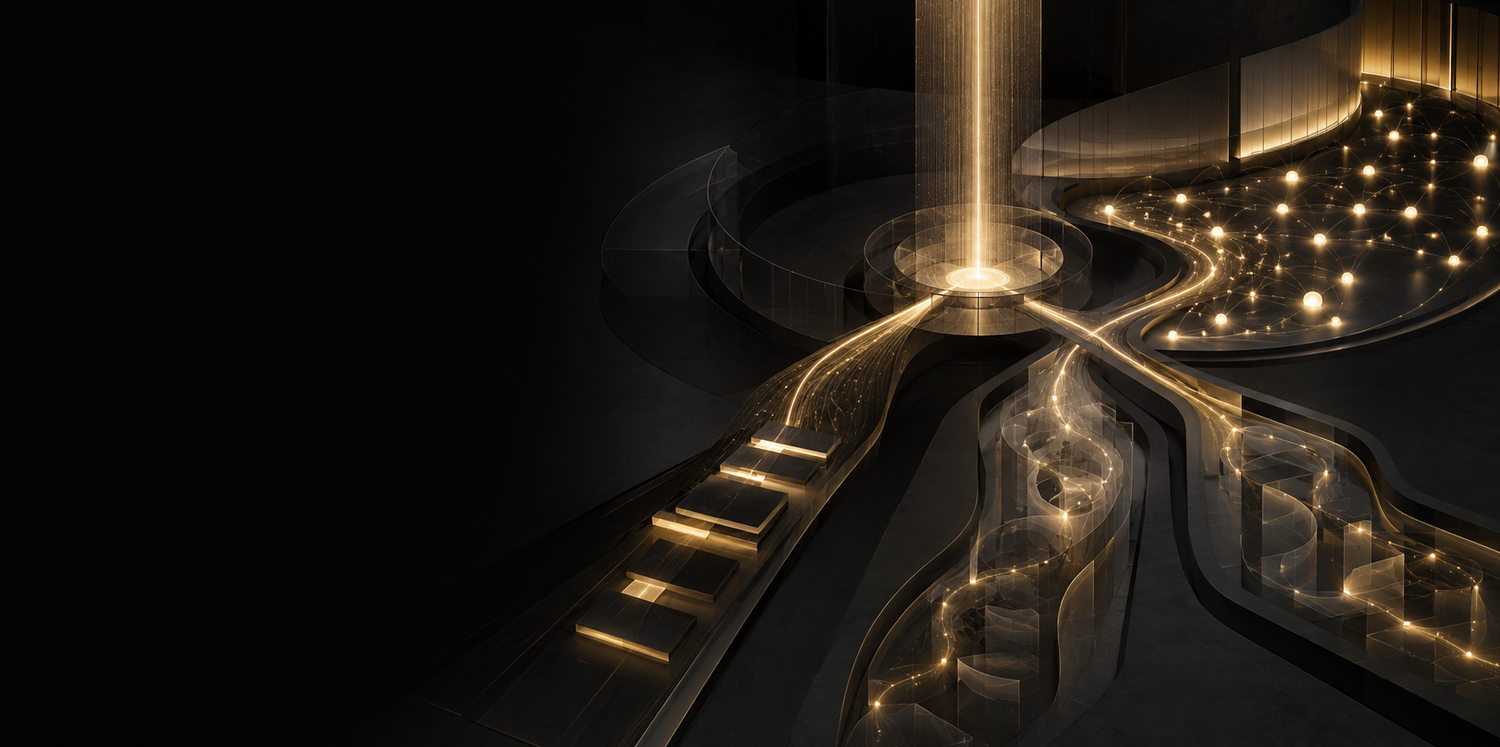Multiple activation pathways converging around a shared growth decision