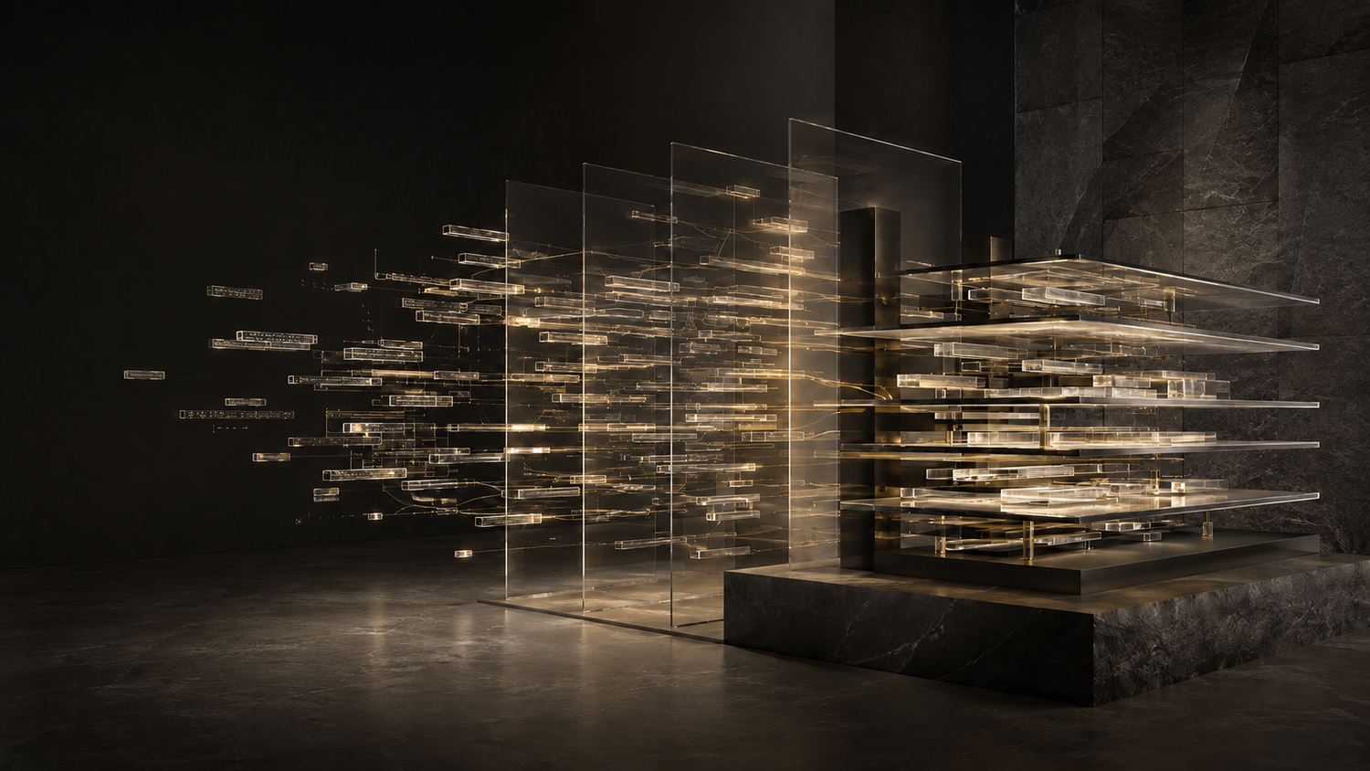 Fragmented business information becoming an organized connected data foundation