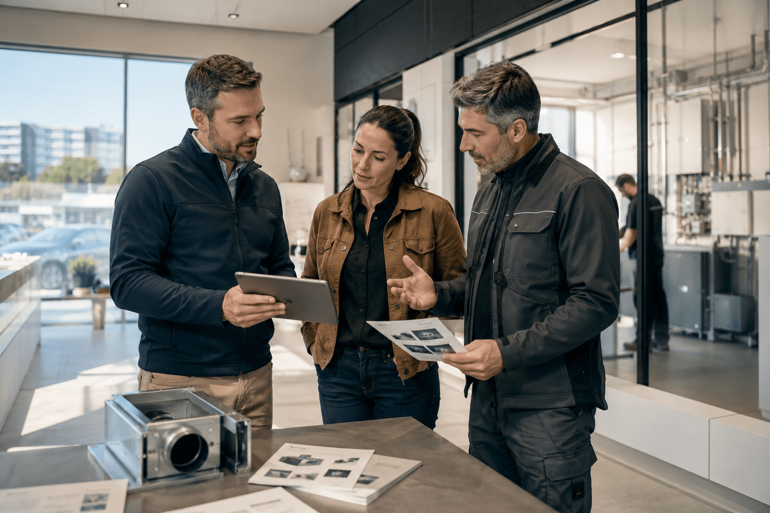 Commercial activation in a professional-market environment