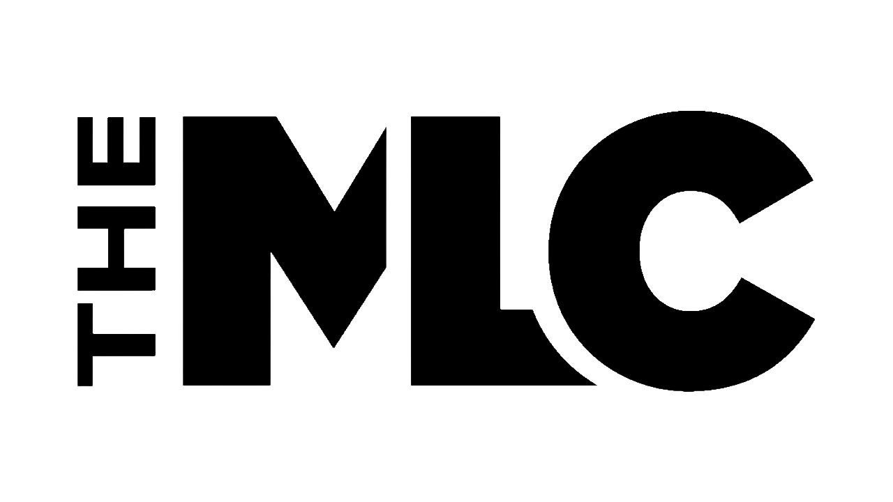 Bold typographical logo for The Mechanical Licensing Collective with its acronym in strong block letters.