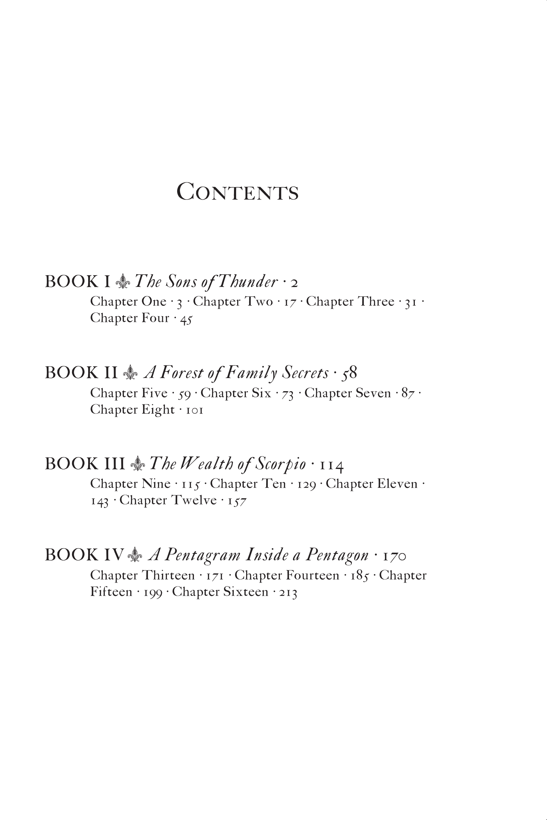 Jono Borden - Where the Willow Does Not Weep (Table of Contents)