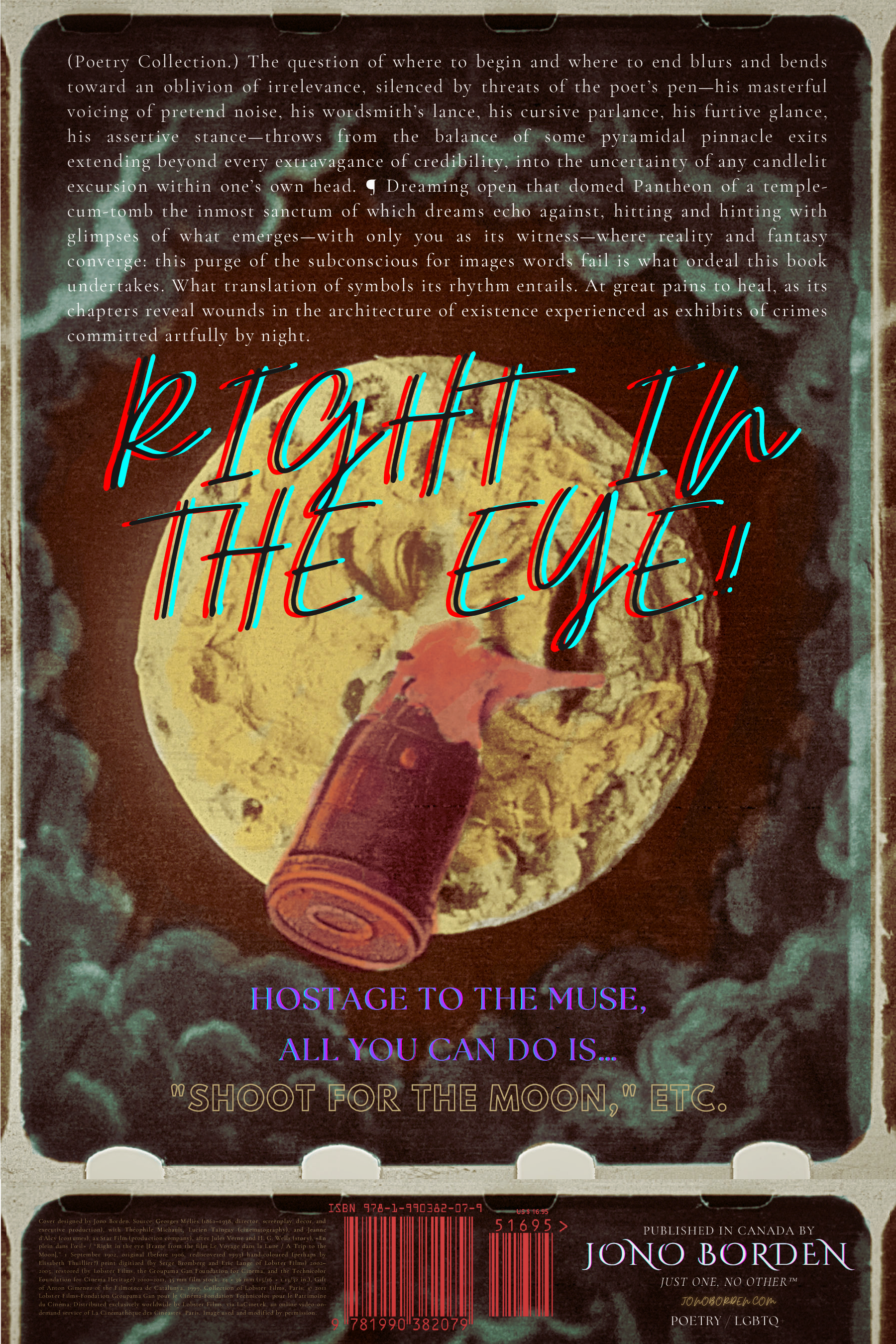 Jono Borden - Bullets in the Temple (Back Cover)