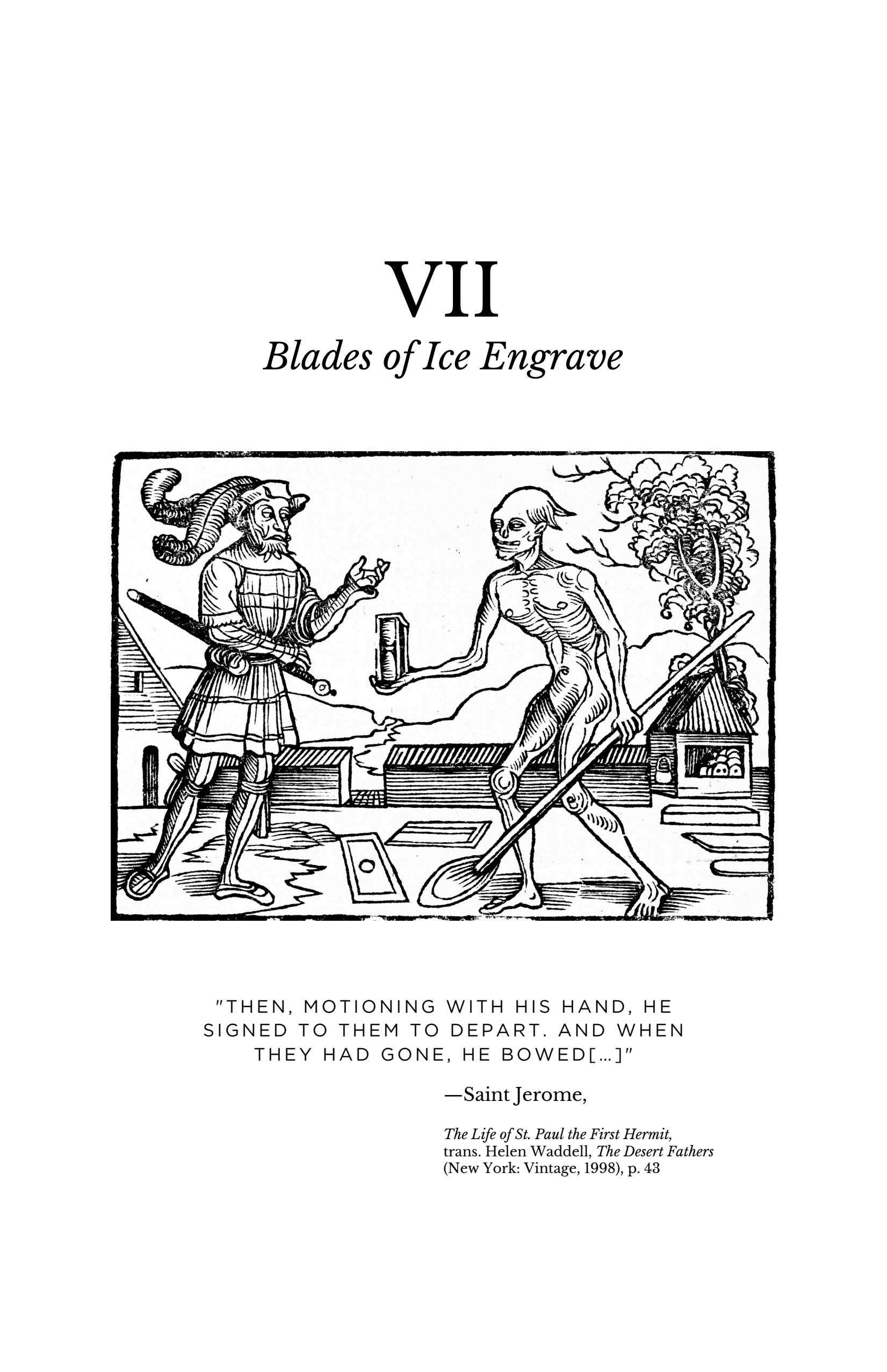 Jono Borden - Prologue to an Echo (Chapter VII Title Page)