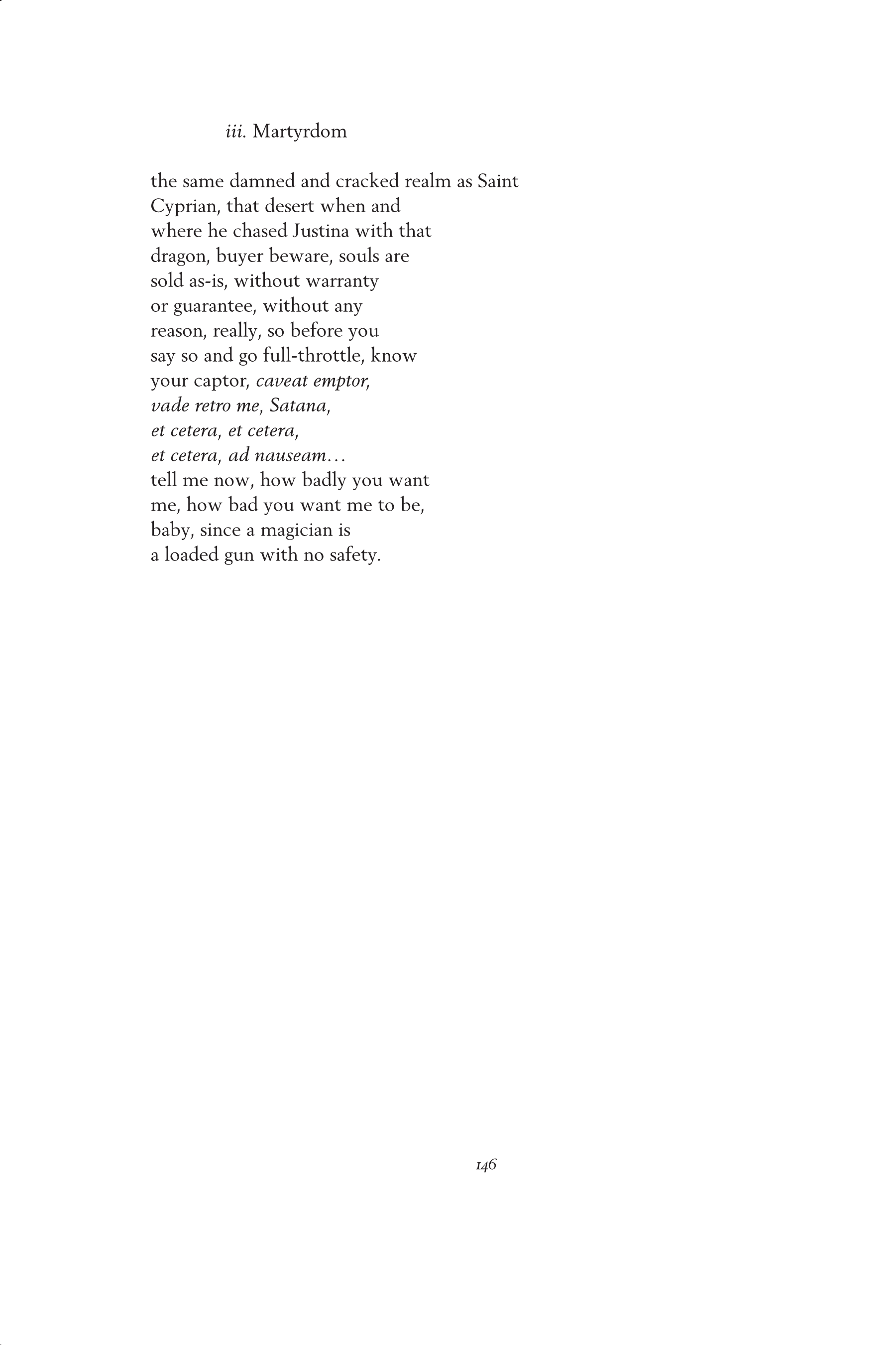 Jono Borden - Between the Silver and the Mirror (Poem Excerpt - Cyprianus)