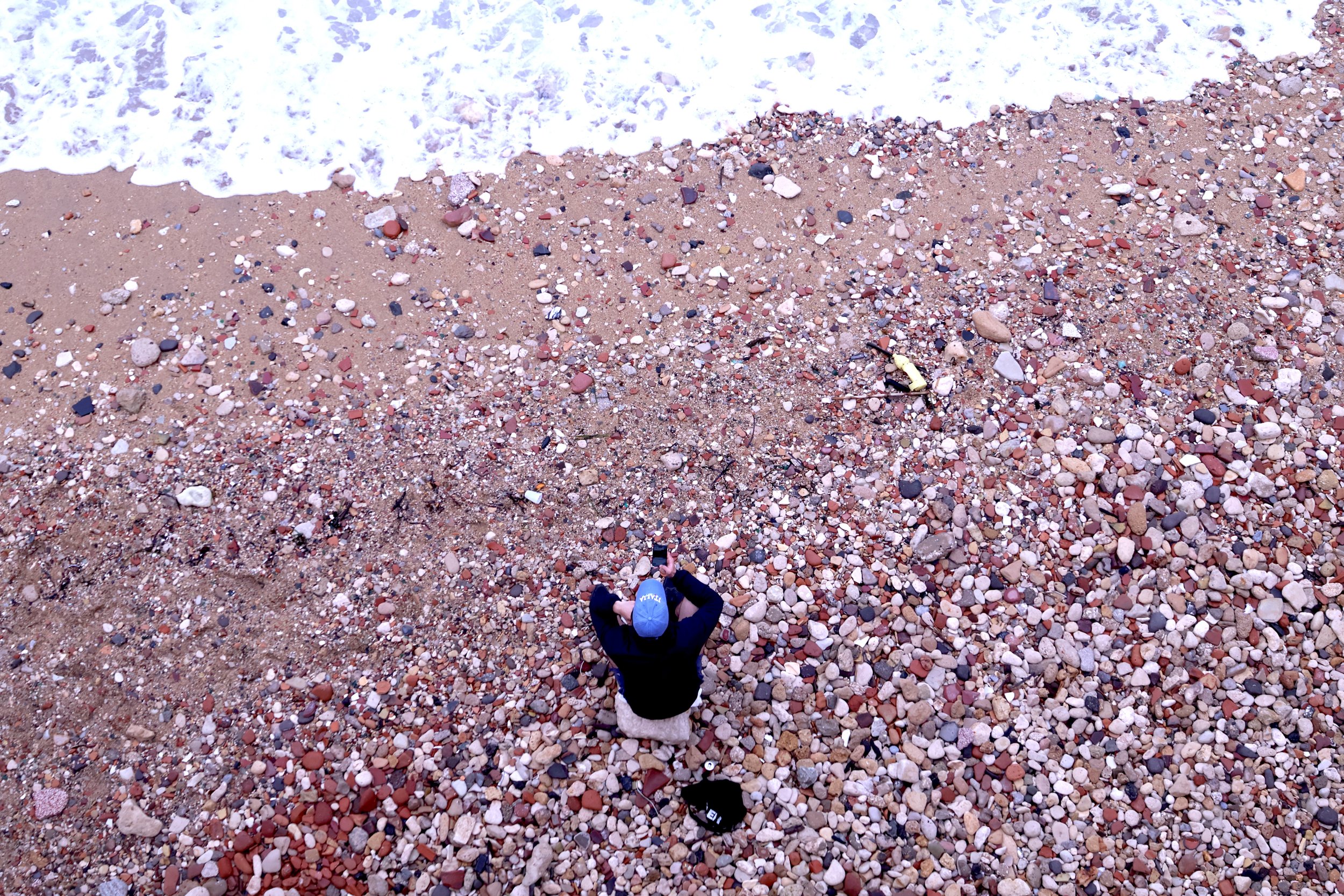 14) Blue Cap by the Sea 1.JPG