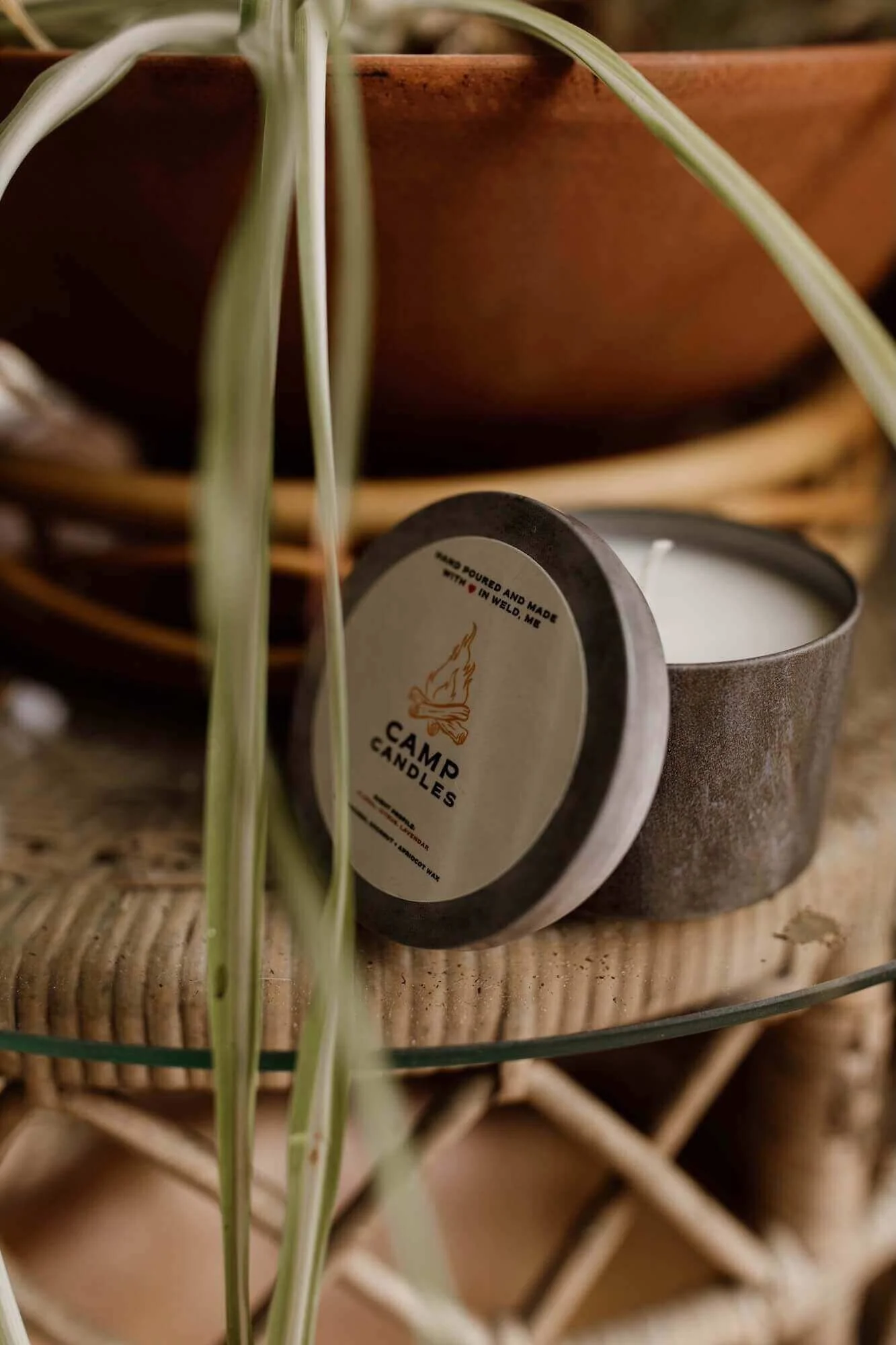 Opal & Fawn's Camp Candles Collection.