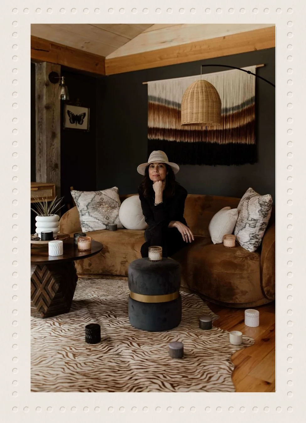 Anne inviting you into her world.