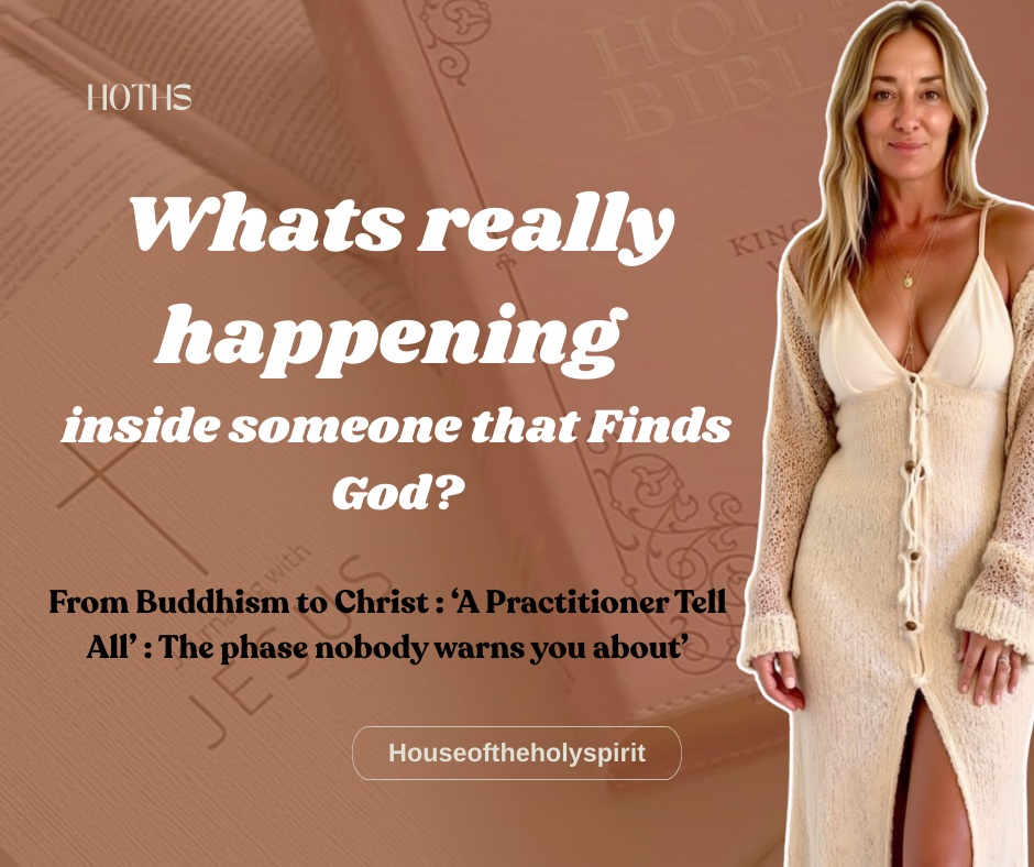 Whats actually happening inside someone thats found Jesus. 