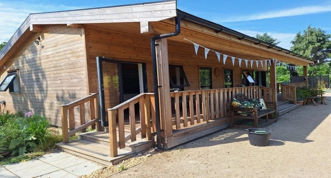 photo of wooden building
