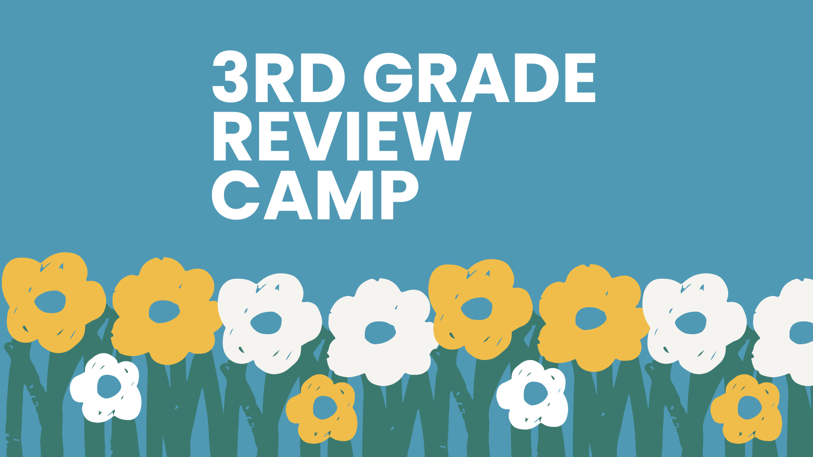 3rd Grade Math Review July