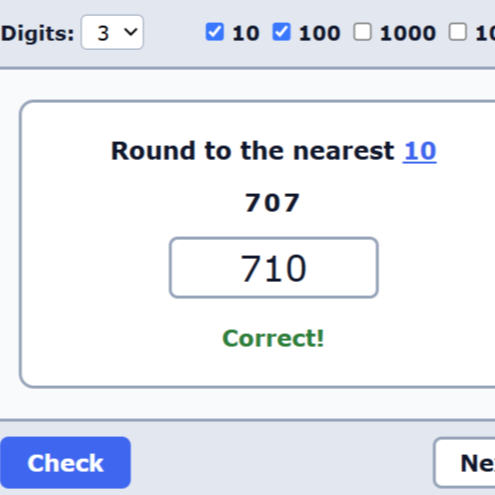Rounding