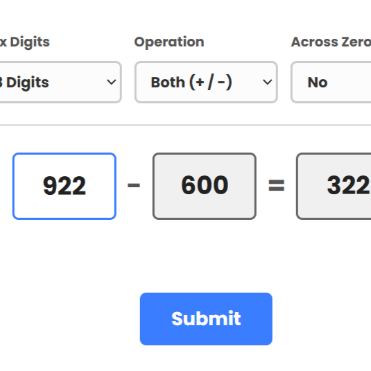 Add &amp; Subtract 10s and 100s