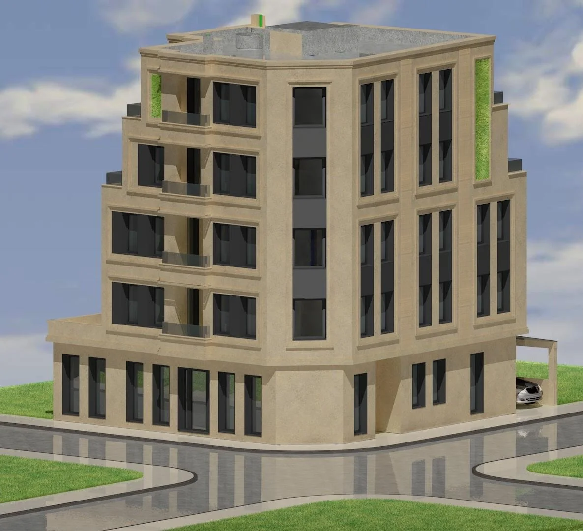 Жилищна и офис сграда - Русе, център