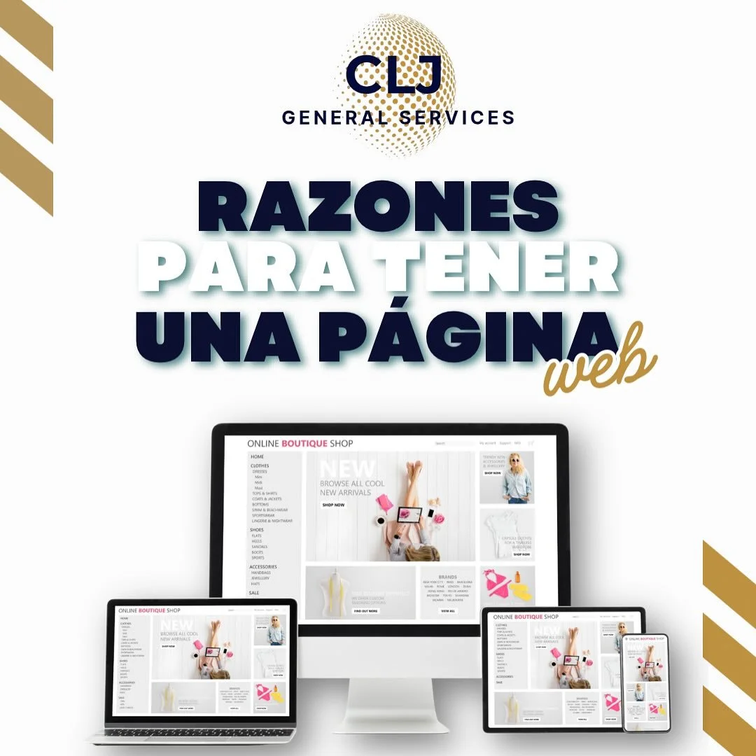 🚀 &iexcl;Emprende con tu negocio!
Te ayudo a registrar tu empresa y crear tu p&aacute;gina web. #empresas #p&aacute;ginasweb #cljgeneralservices