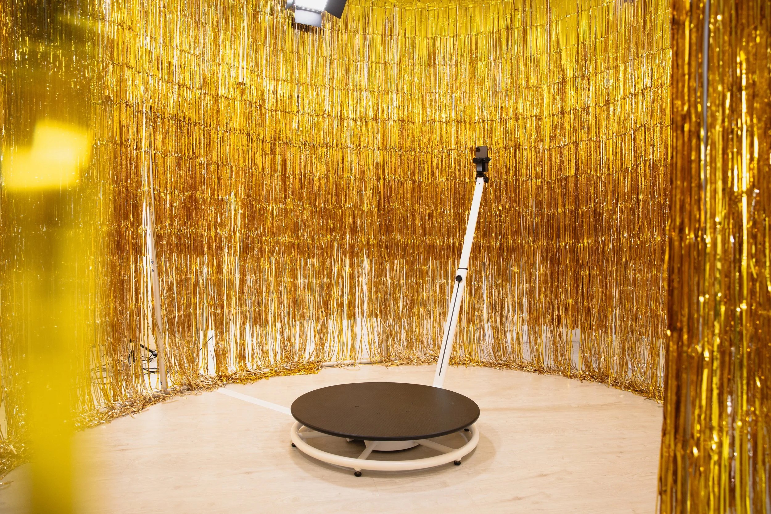 360 photo booth rental setup at Baltimore event