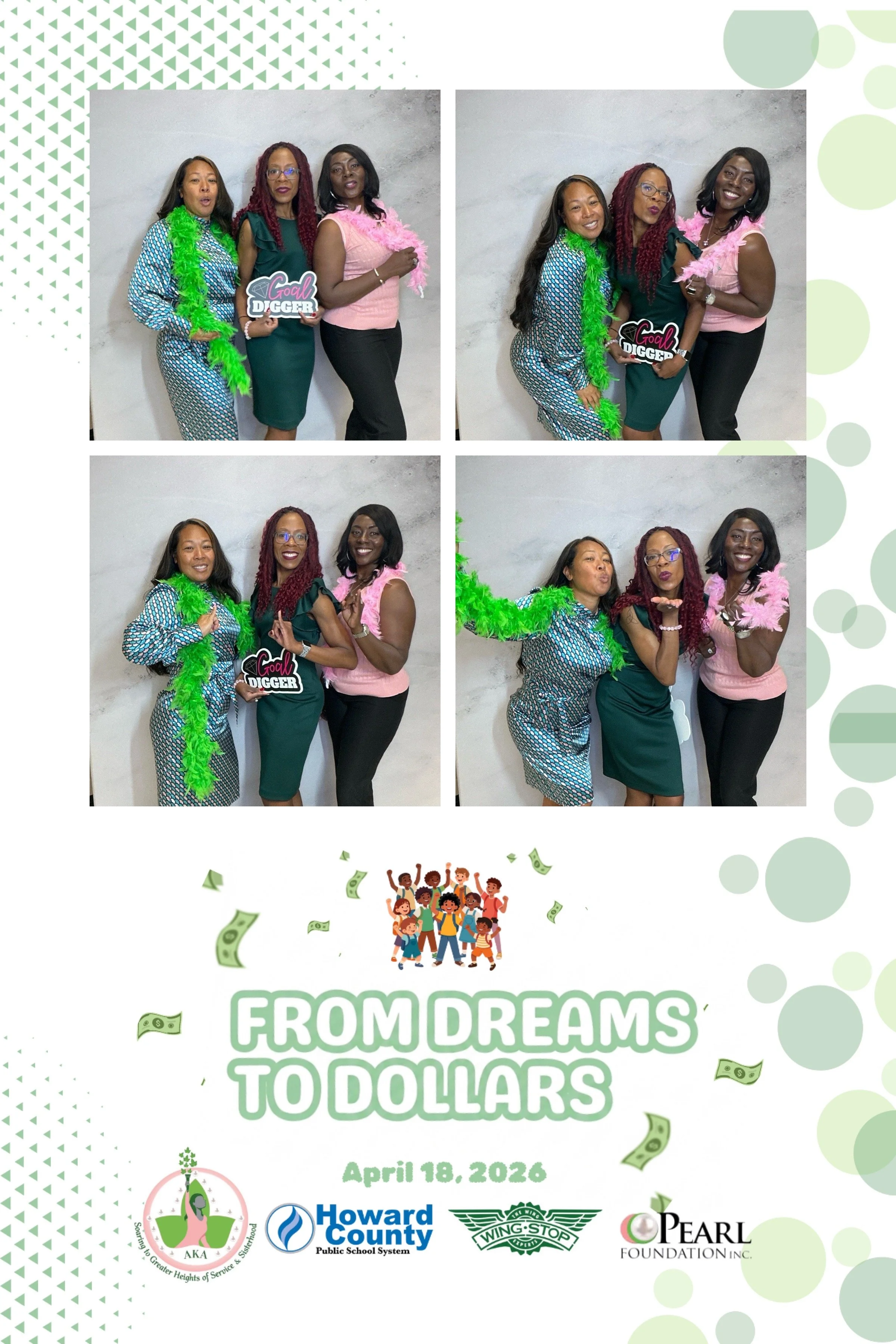 custom overlay from digital photo booth in Columbia Maryland