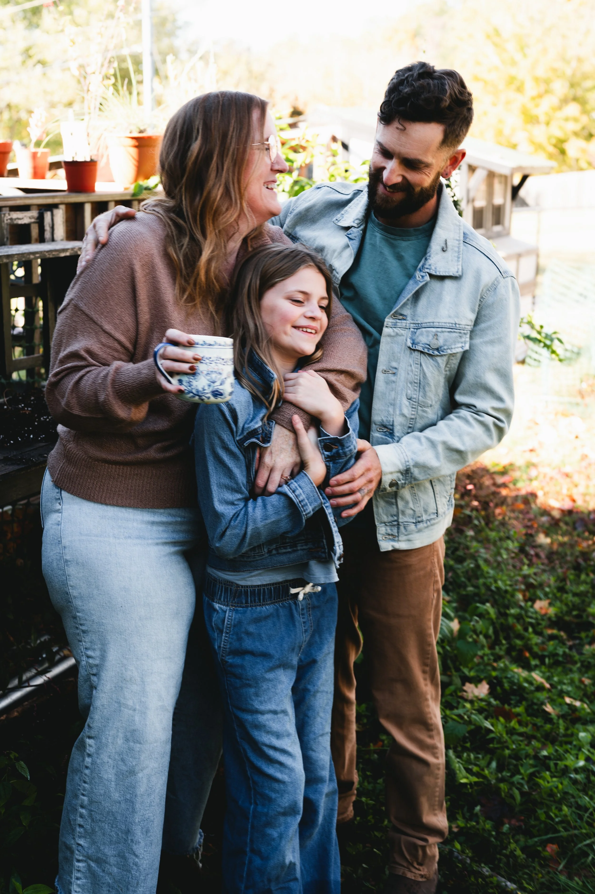 In The Garden | At-Home Family Lifestyle Session - Clarksville, TN