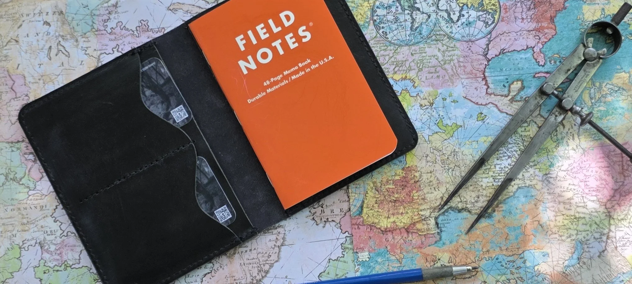Leather Field Notes Journal