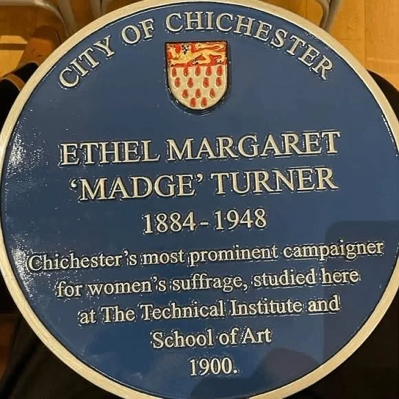 If you&rsquo;ve ever wandered through Chichester&rsquo;s Butter Market in North Street, you&rsquo;ll have walked in the footsteps of Ethel Margaret &ldquo;Madge&rdquo; Turner.

A talented artist, Madge studied at the new Chichester School of Art, ope