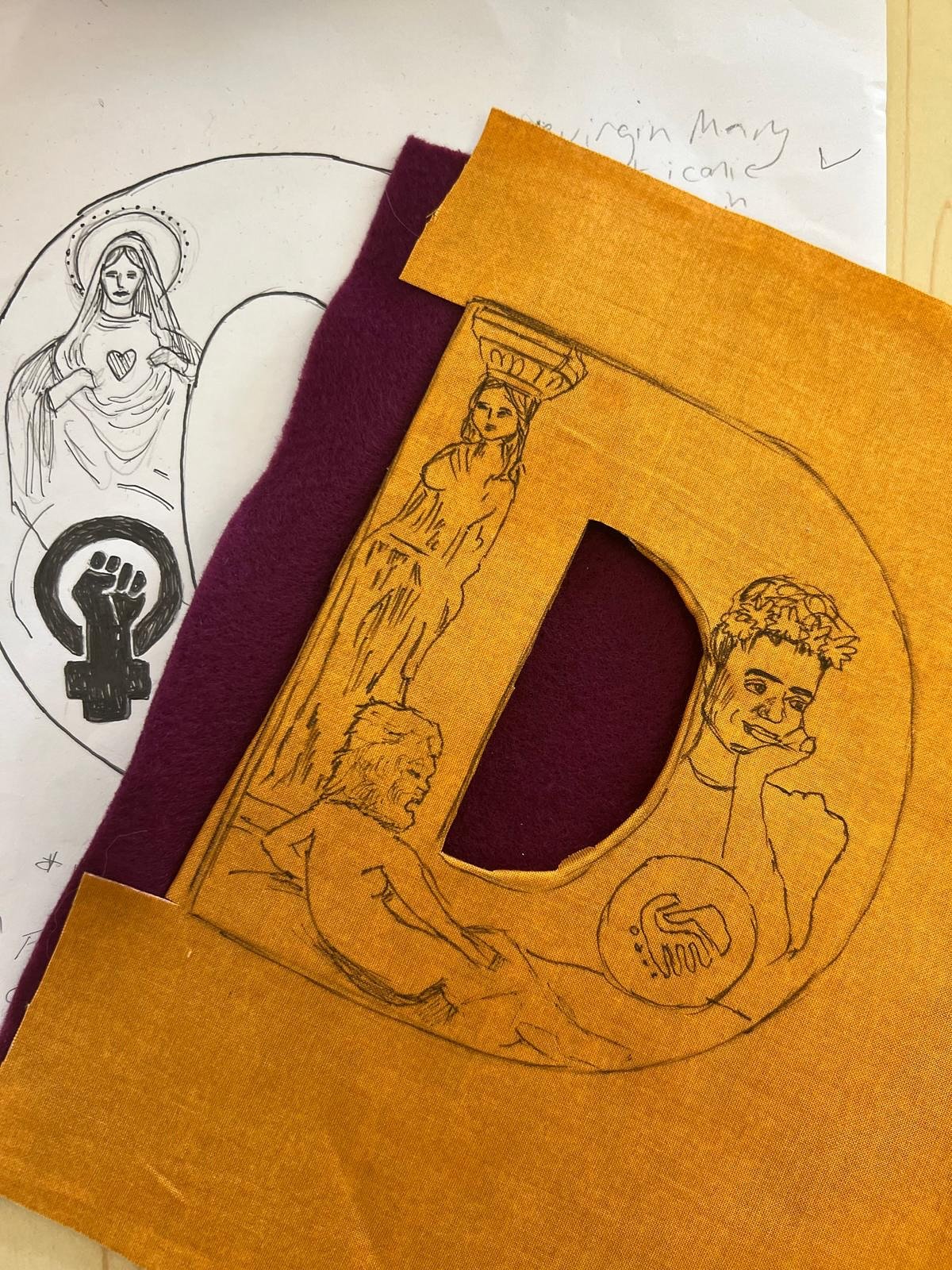 We can hardly believe we&rsquo;re already halfway through the Madge Turner Flag Project series of workshops, led by artist and sculptor @katevinerart.

The creativity and sense of solidarity has been incredible. Women supported by the charities @sanc