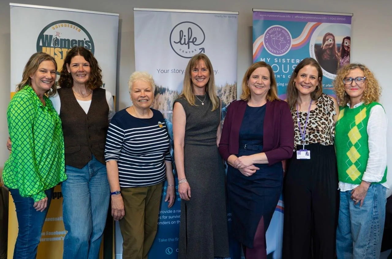 The Madge Turner Flag Project is very much a female-led affair. Led by Kate Viner and Francesca Tambling, we are grateful to each of the women from our partner charities who have joined the project.

Through their leadership, they are creating opport