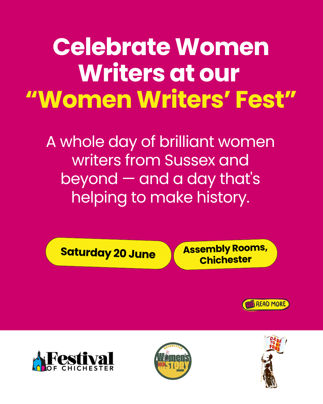 Celebrate Women Writers — and Help Make History