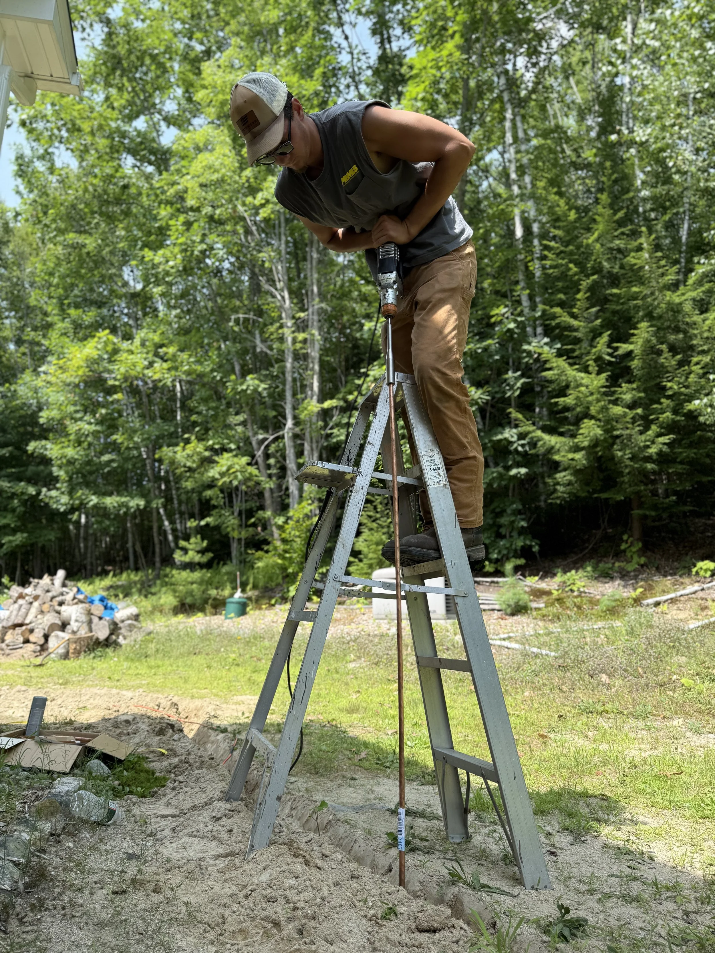 Tower grounding and bonding installation per NEC Article 250 and Motorola R56 — tower grounding contractor New England