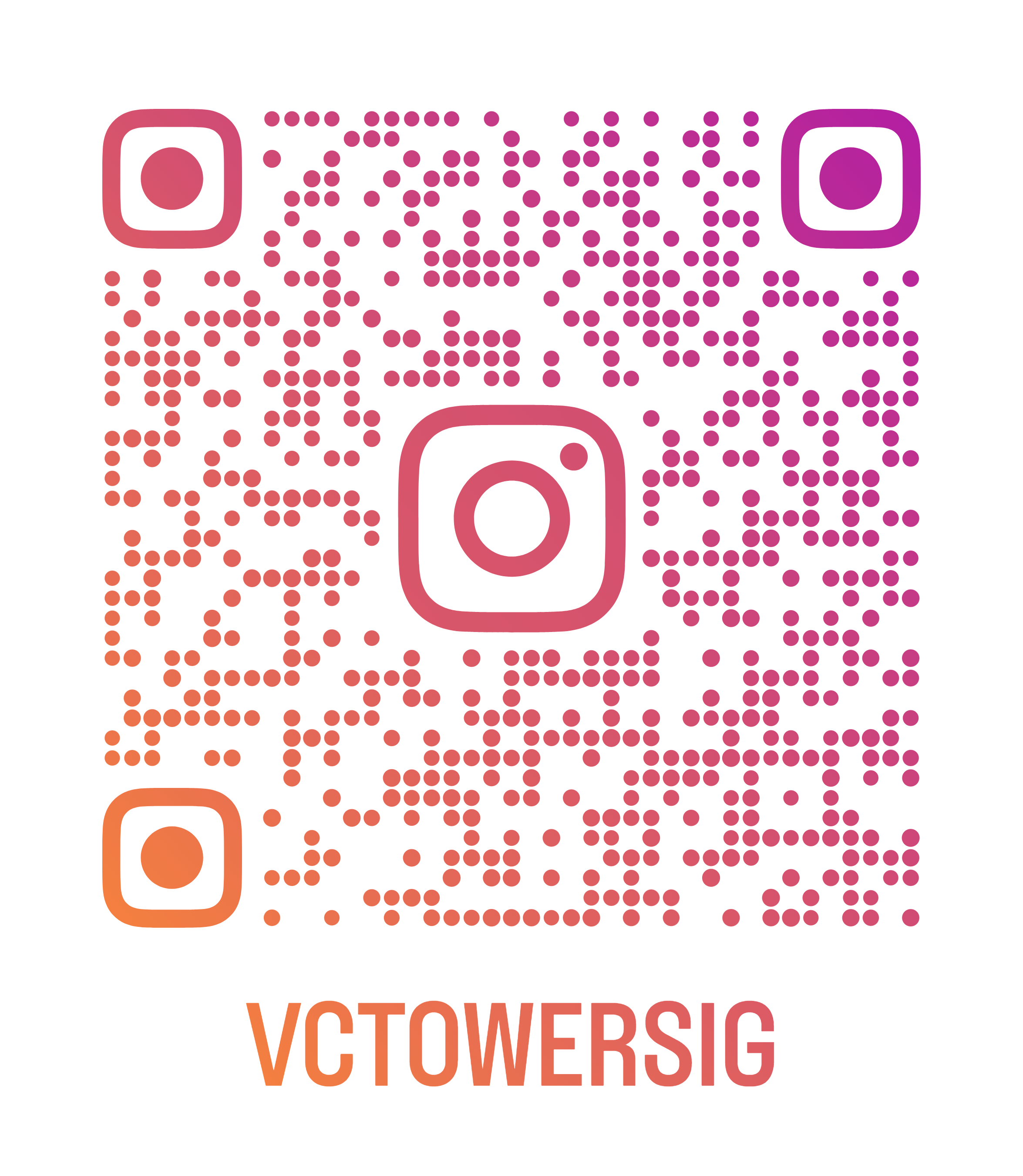 VCTowers LLC Instagram QR code