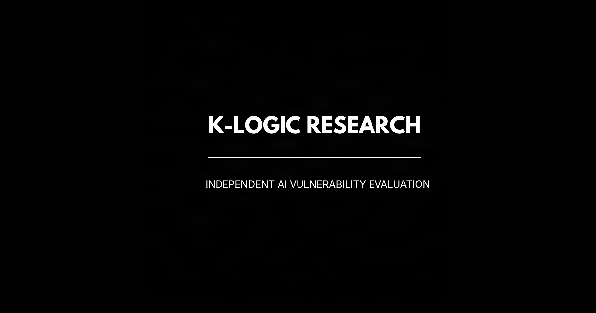 K-LOGIC RESEARCH 
