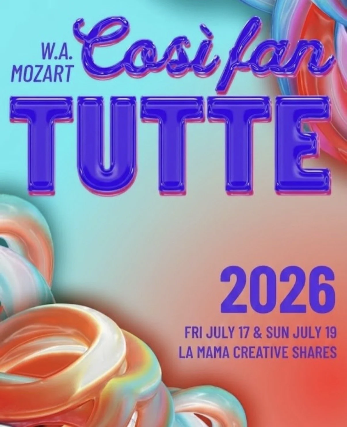 Così fan tutte with Teatro Grattacielo