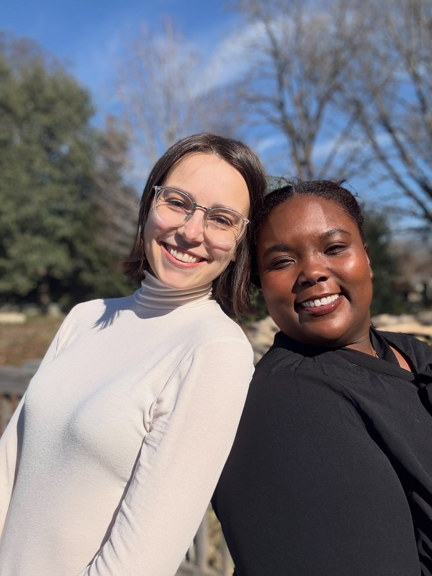 Just two childhood friends who started a business together so women could have spaces to celebrate themselves and their friendships 💕🌸 #womenempowerment #womenowned #smallbusiness #friendshipgoals