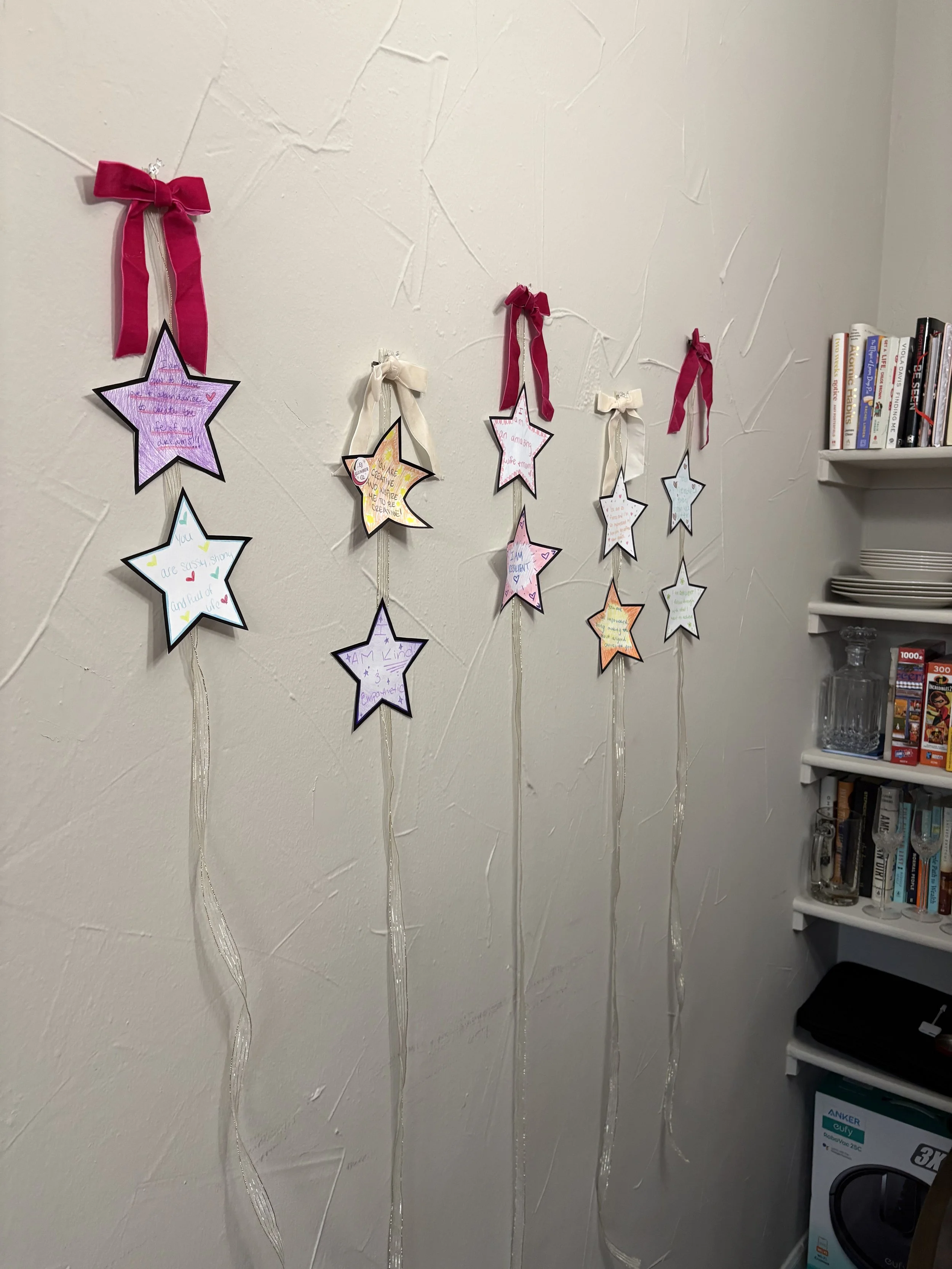 Our activities make party planning easy, while focusing on connection! You can get all our EJ Slumber Co activities through the Activities Package, or by booking a Slumber Party with us!