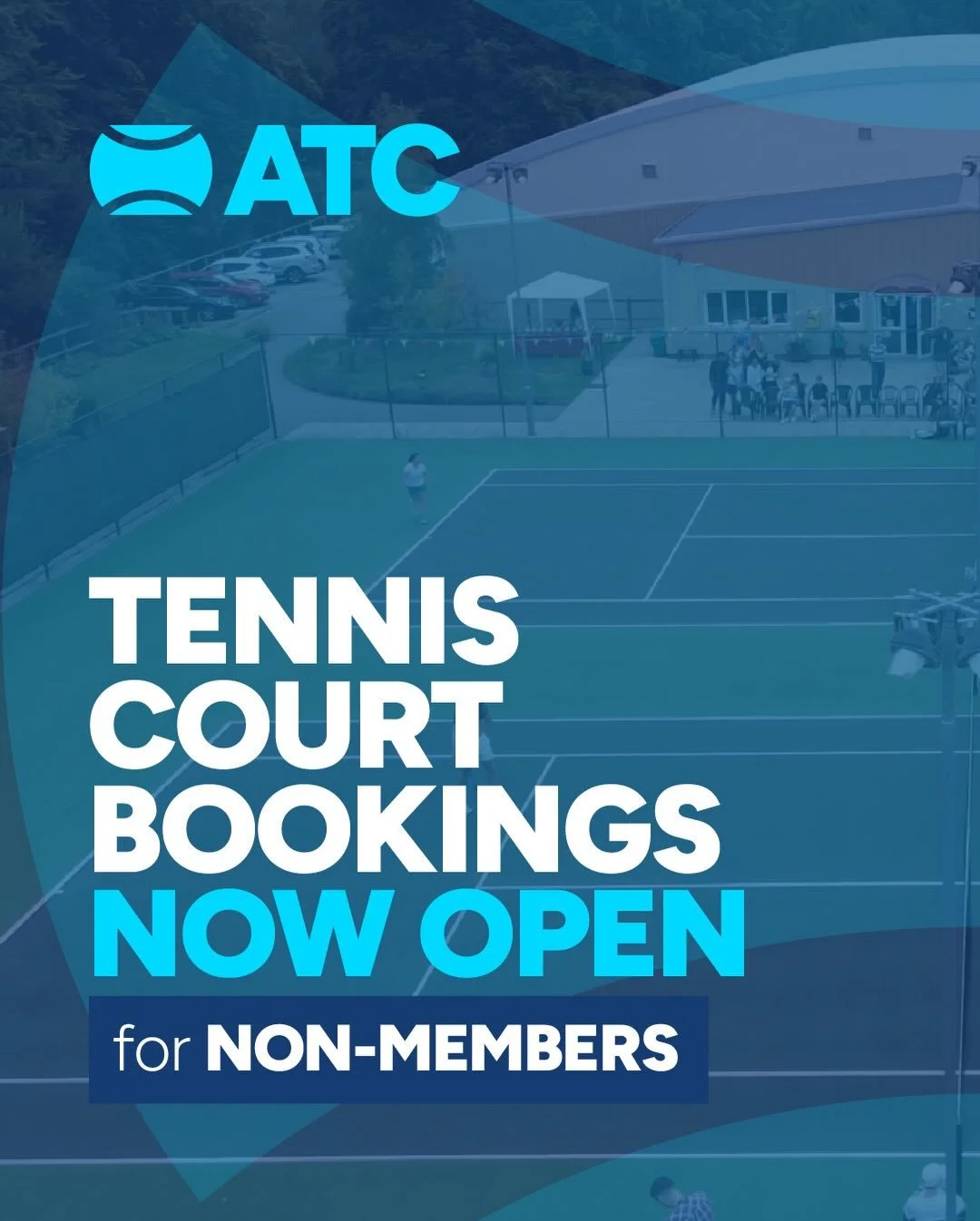 Our BIGGEST news yet!

Our Tennis Courts are now bookable for NON-MEMBERS too!

Secure a spot on our Indoor or Outdoor courts using the LTA PLAY TENNIS app, via our website, or lta.org.uk/play and search &lsquo;Andover Lawn Tennis Club Ltd&rsquo;.

#