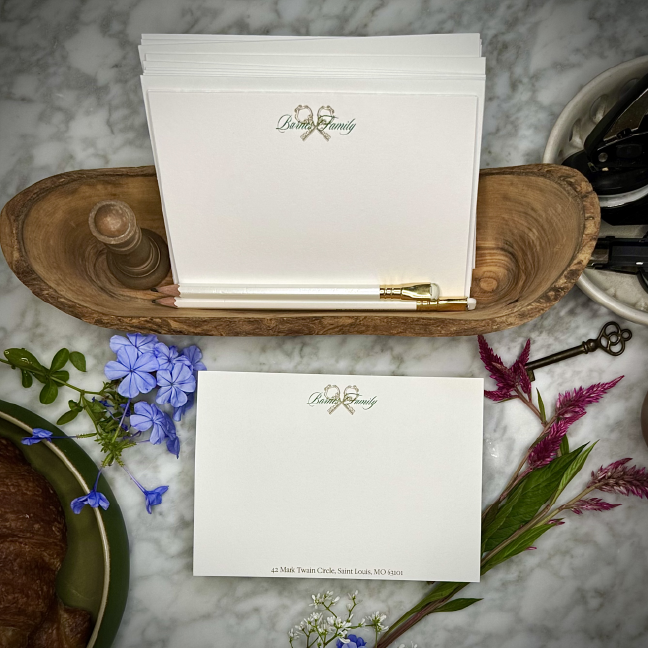 Crossed Keys Flat Notes