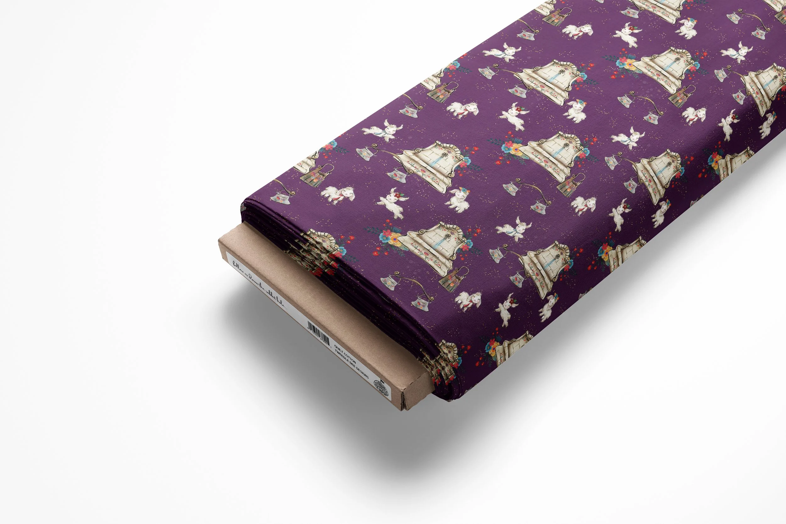 Premium Folk Art II Quilting Fabric