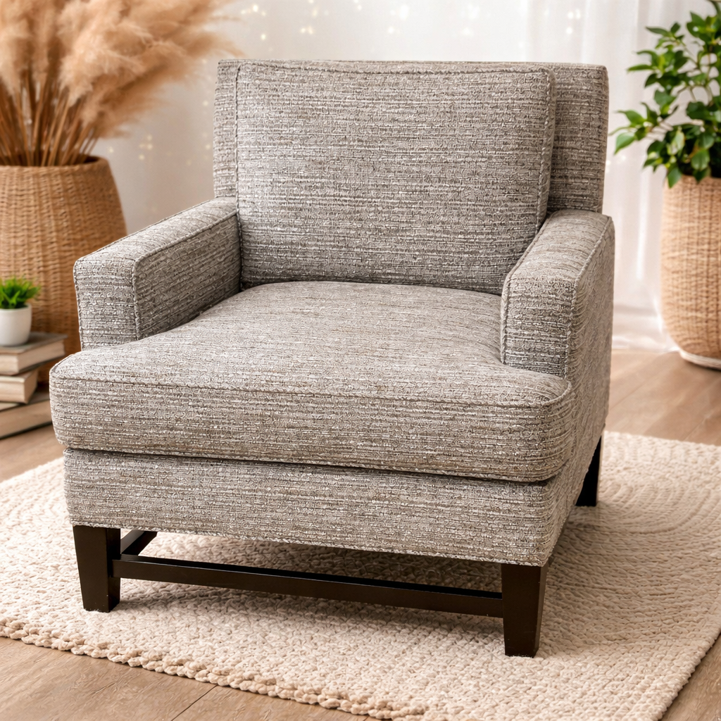 Kravet Moonglow Velvet Chair