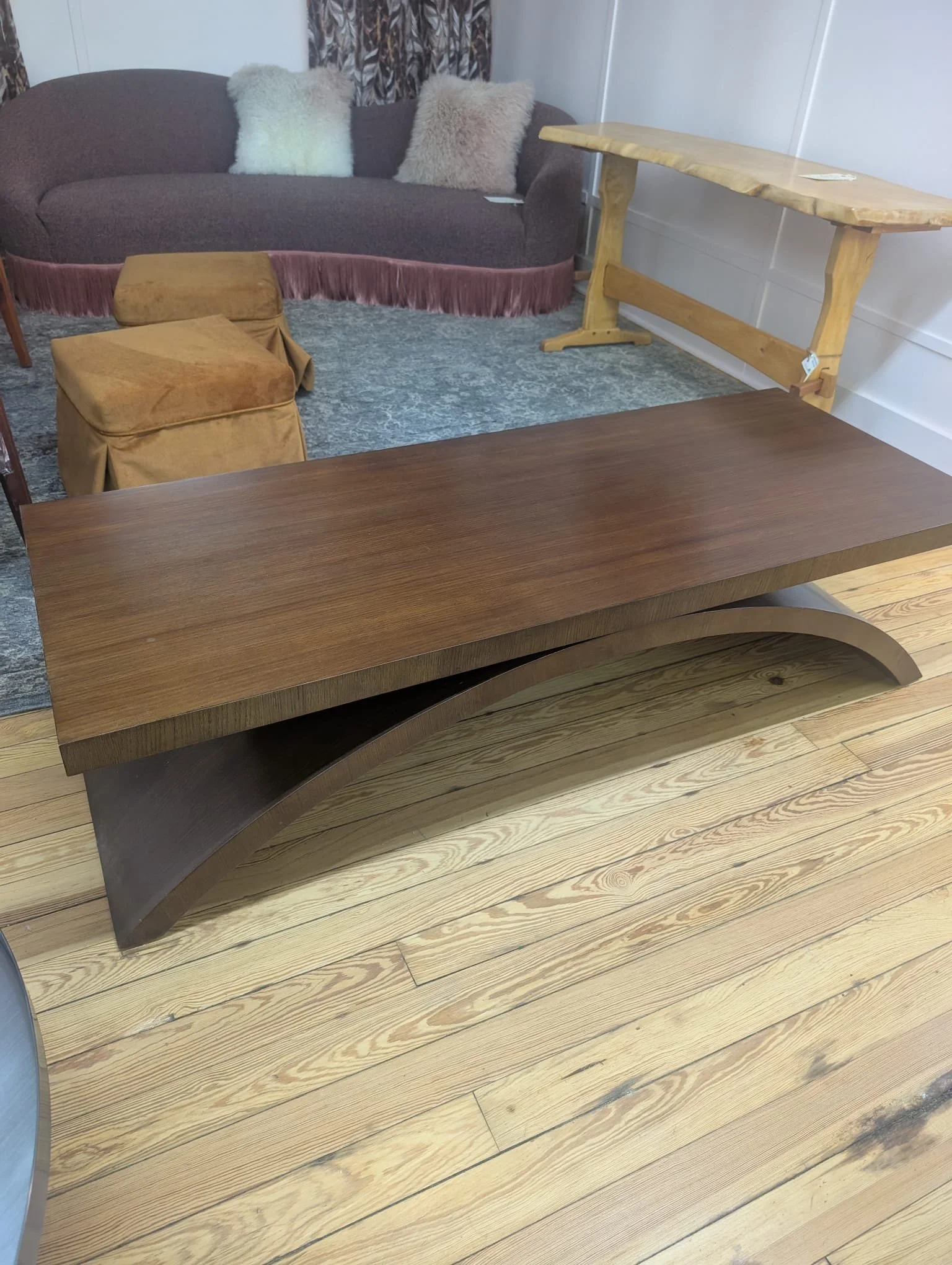 Kravet Ray Coffee Table Walnut