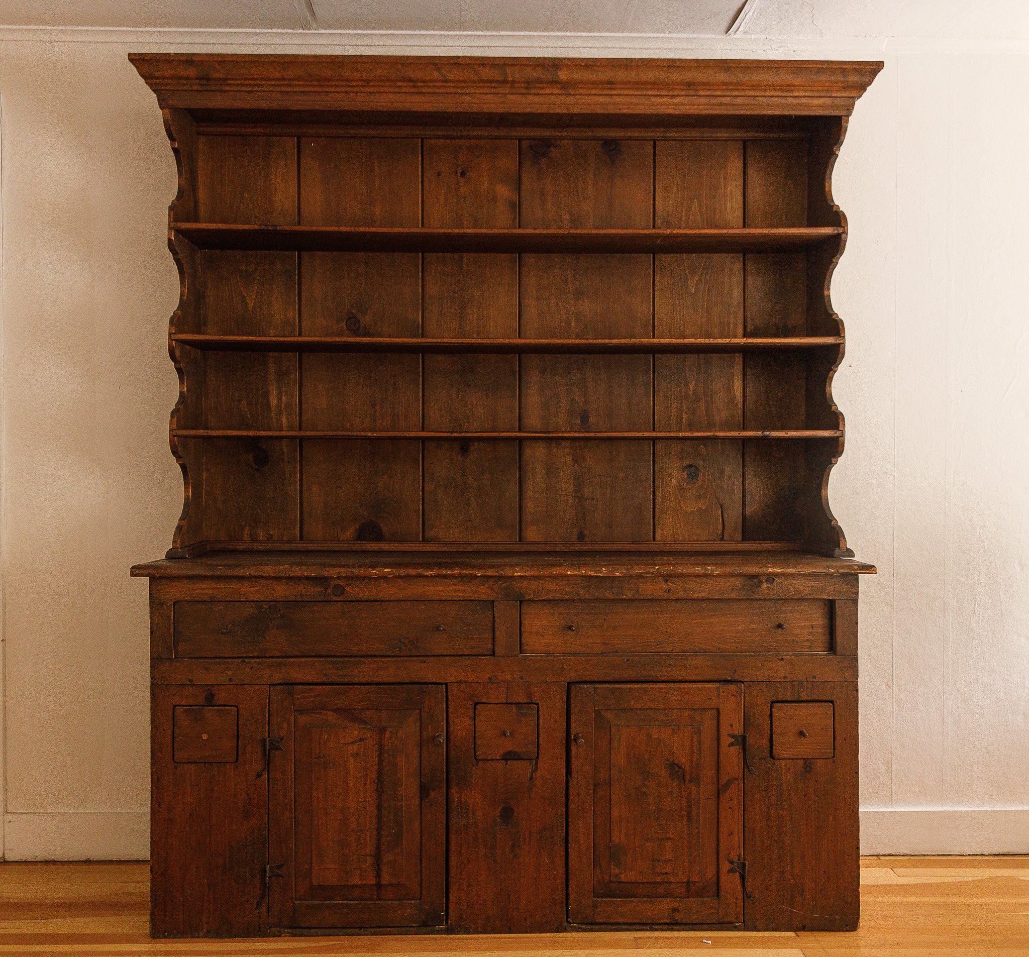 Vintage Early American Hutch