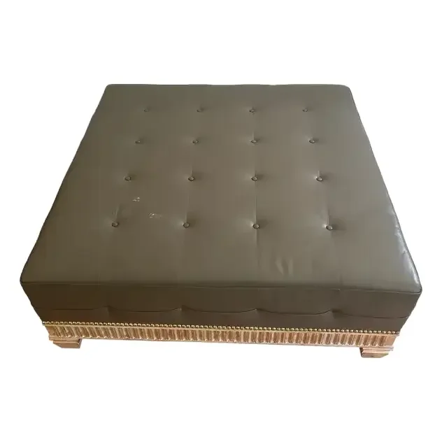 1980s Francesco Molon Luxury Furniture Oversized Ottoman