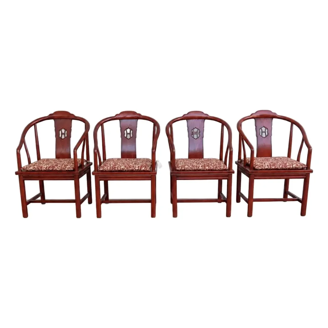 vintage-chinese-horseshoe-back-arm-chairs-with-palm-pattern-seat-cushions-set-of-4-3198.webp