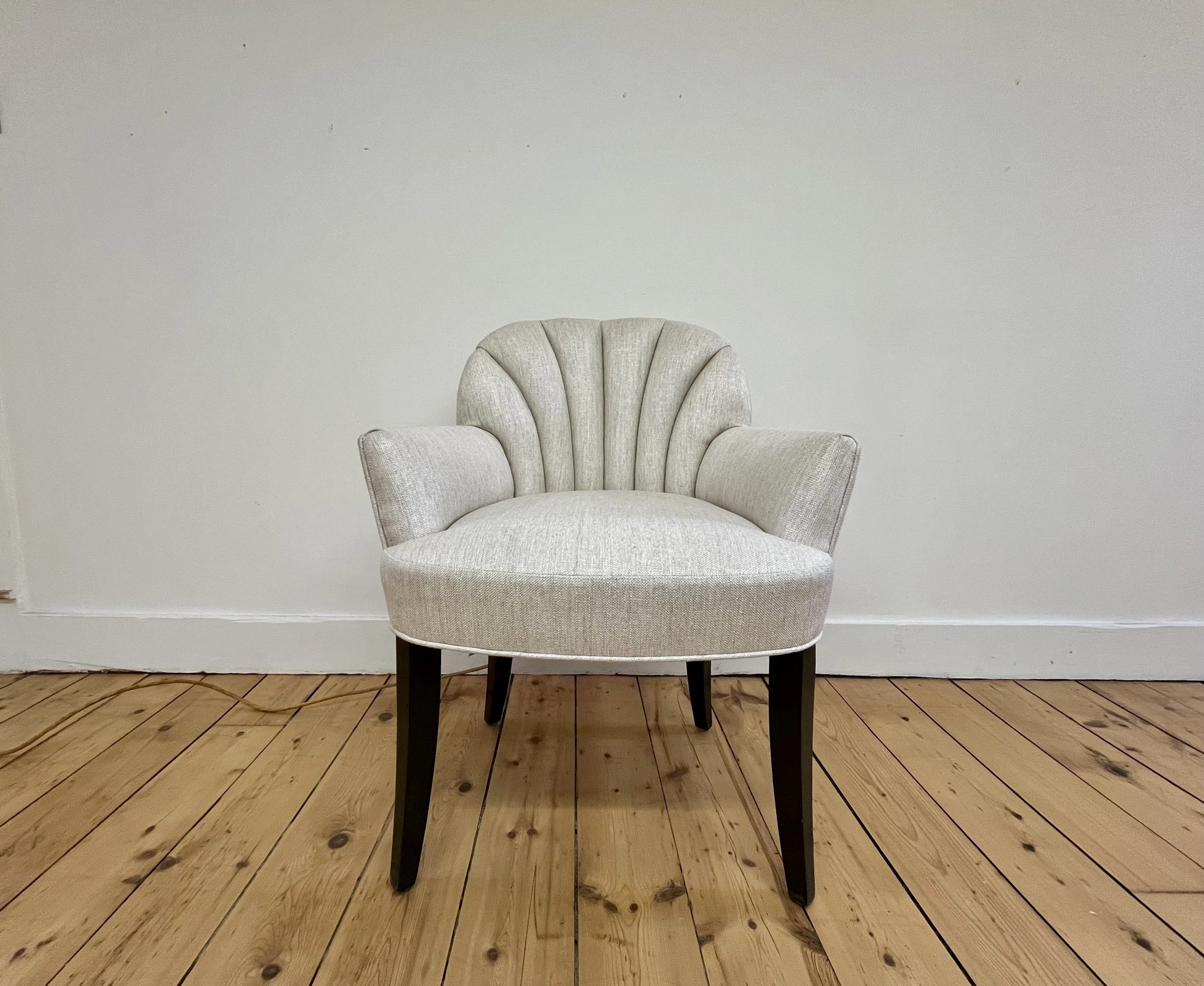 Kravet Beaumont Dining Arm Chair by Larry Laslo