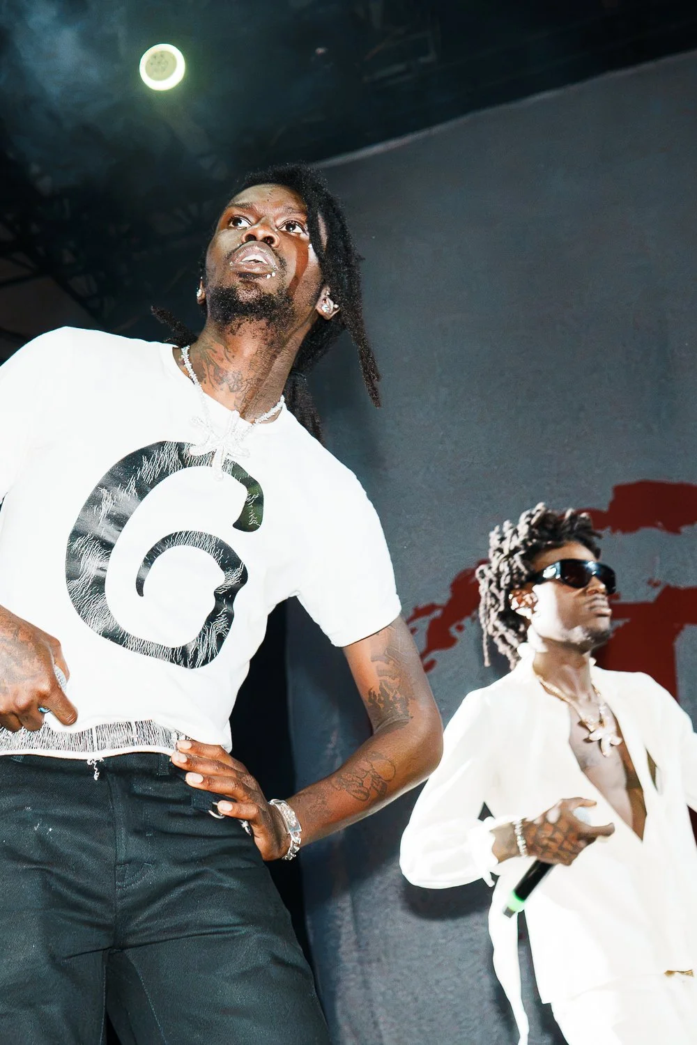 Teezus and Diamond in NYC (YSL TOUR) 
(9/16/26)