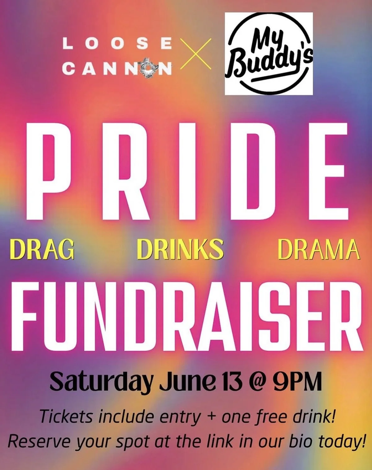 Loose Cannon's Pride Fundraiser