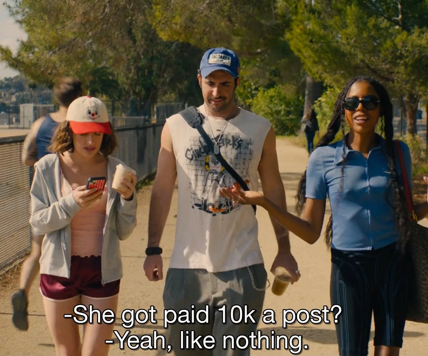 [Rachel Sennott voice] It&rsquo;s LA!!!!

As I wrote about in my newsletter, I Love LA starts to feel more fully formed as a show in its later episodes &ndash; and you need to remove from your (well my) mind that this show is Gen Z Girls (I know Senn